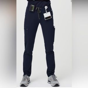 Figs Yola Skinny Scrub Pant- Navy